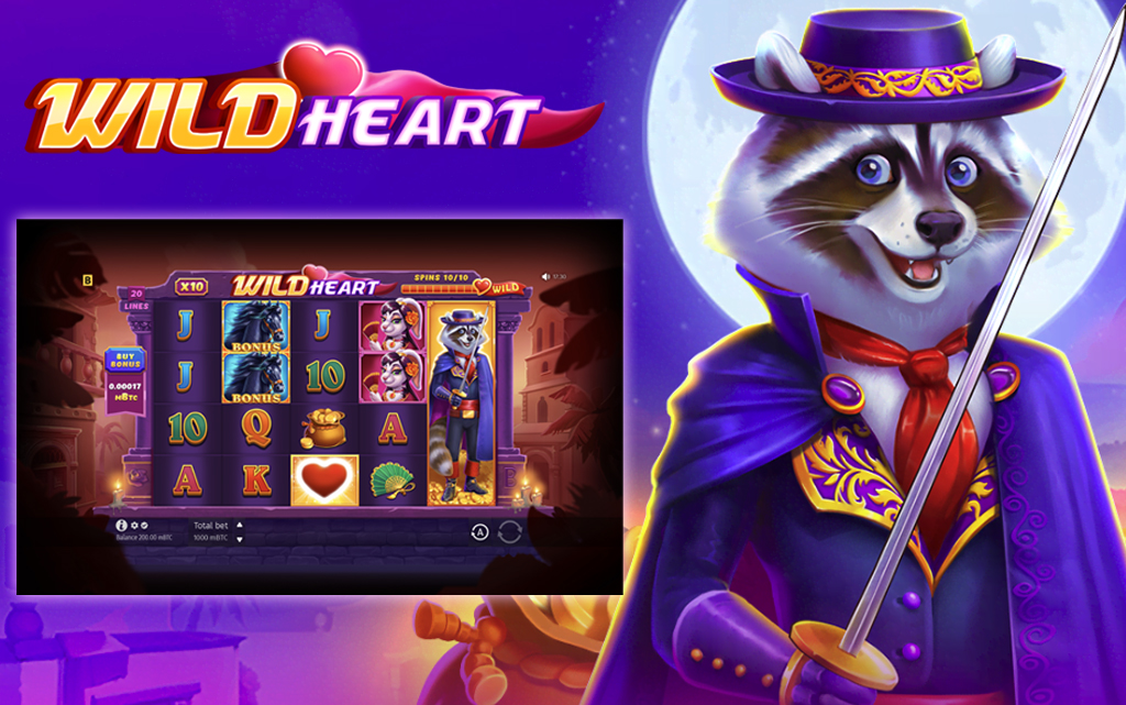 BGaming online casino games provider Wild Heart introduction