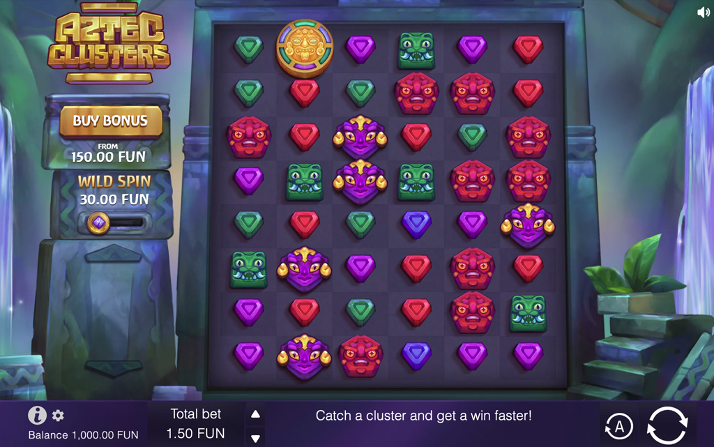 New slots game released by BGaming - AZTEC CLUSTERS -Play now at BetsWiki